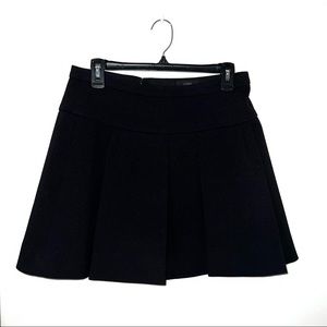 J. Crew | Pleated Black Mini Skirt Size 4